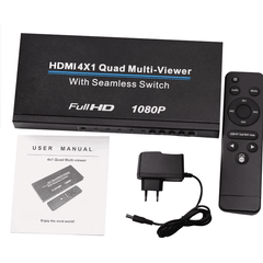 Τετραπλός Πολυθεατής HDMI 4x1