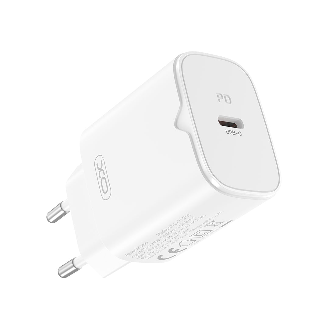 XO L131 (EU) Φορτιστής Ταχείας Φόρτισης PD30W USB-C