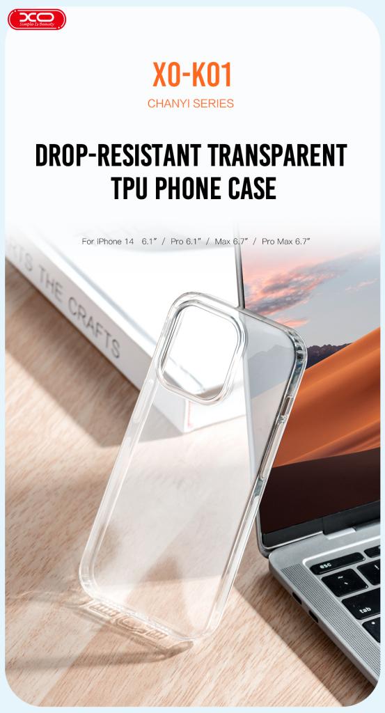 XO K01 Θήκη Σιλικόνης iPhone 14 Pro 6.1"