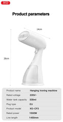XO CF3 Garment Steamer 1500W