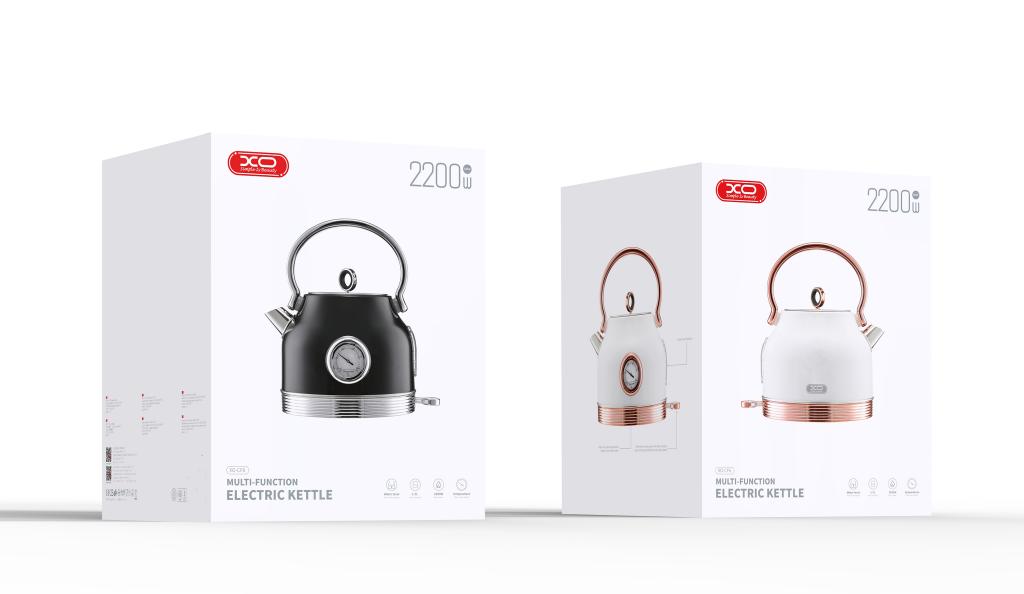 XO CF6 Electric Kettle White