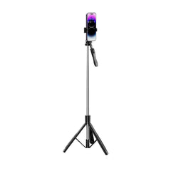 XO SS15 Bluetooth Selfie Stick Σταθερό για άμεσο Broadcasting με Ενισχυμένο Τρίποδο και Βραχύωνα 1.8m