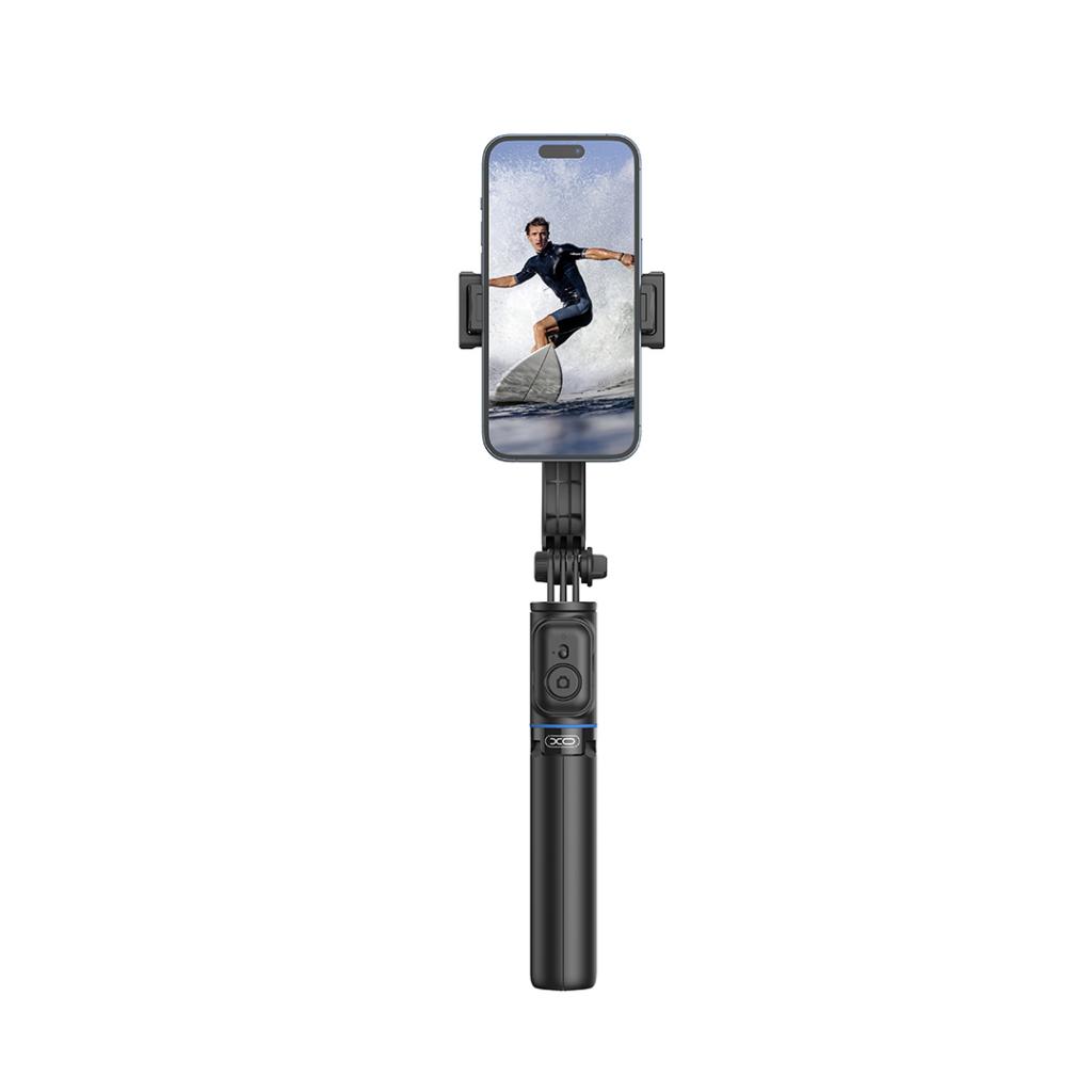 XO SS13 Bluetooth Selfie Stick για Τρίποδο (Αποσπώμενο Κλίπ Τηλεφώνου, Μπορεί να Χρησιμοποιηθεί ως Βάση Τηλεφώνου) 1.06m