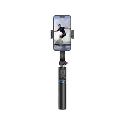 XO SS13 Bluetooth Selfie Stick για Τρίποδο (Αποσπώμενο Κλίπ Τηλεφώνου, Μπορεί να Χρησιμοποιηθεί ως Βάση Τηλεφώνου) 1.06m