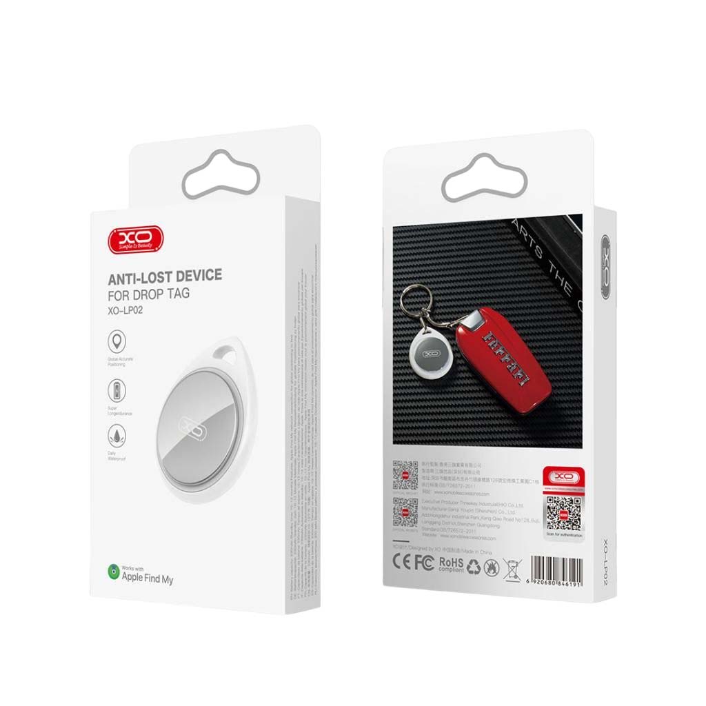 XO LP02 Bluetooth Εντοπιστής με Πιστοποίηση Apple MFI (κατάλληλος για συσκευές Apple)