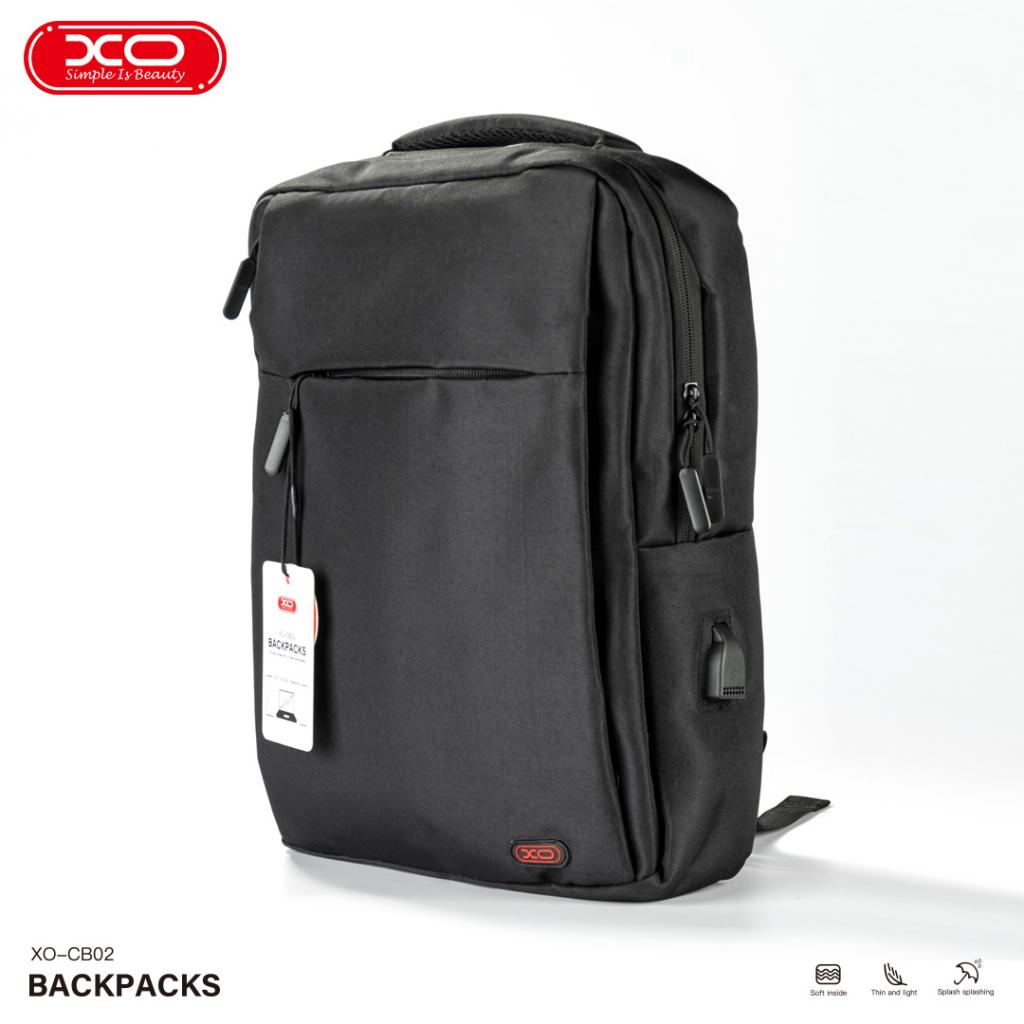 XO CB02 Τσάντα Πλάτης για Laptop 15.6 ιντσών