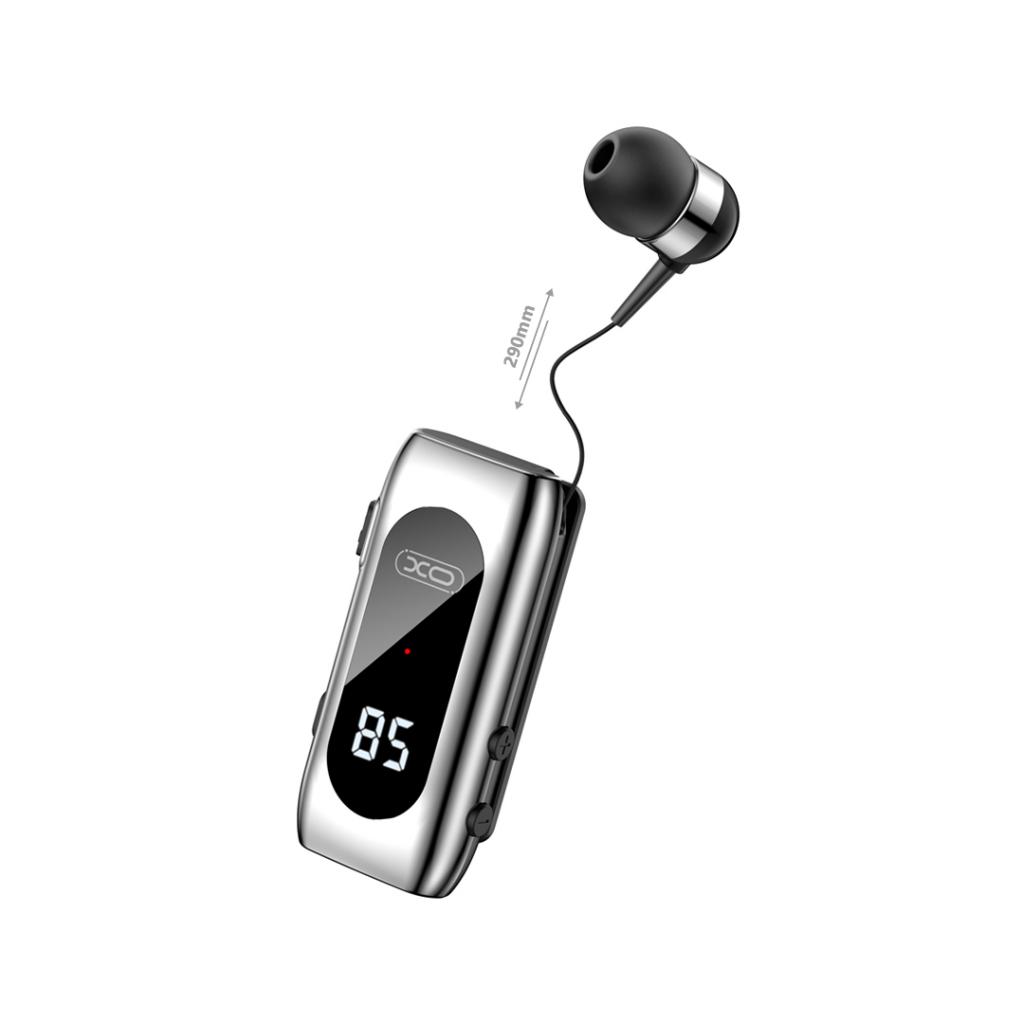 XO BE37 Bluetooth Ακουστικό in-ear με Μεγάλη Αντοχή και Ψηφιακή Οθόνη