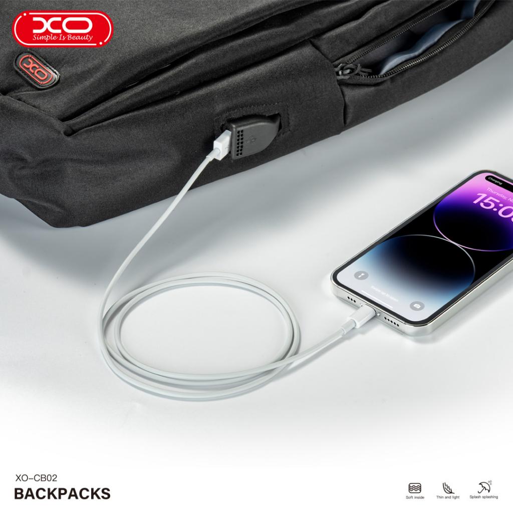 XO CB02 Τσάντα Πλάτης για Laptop 15.6 ιντσών