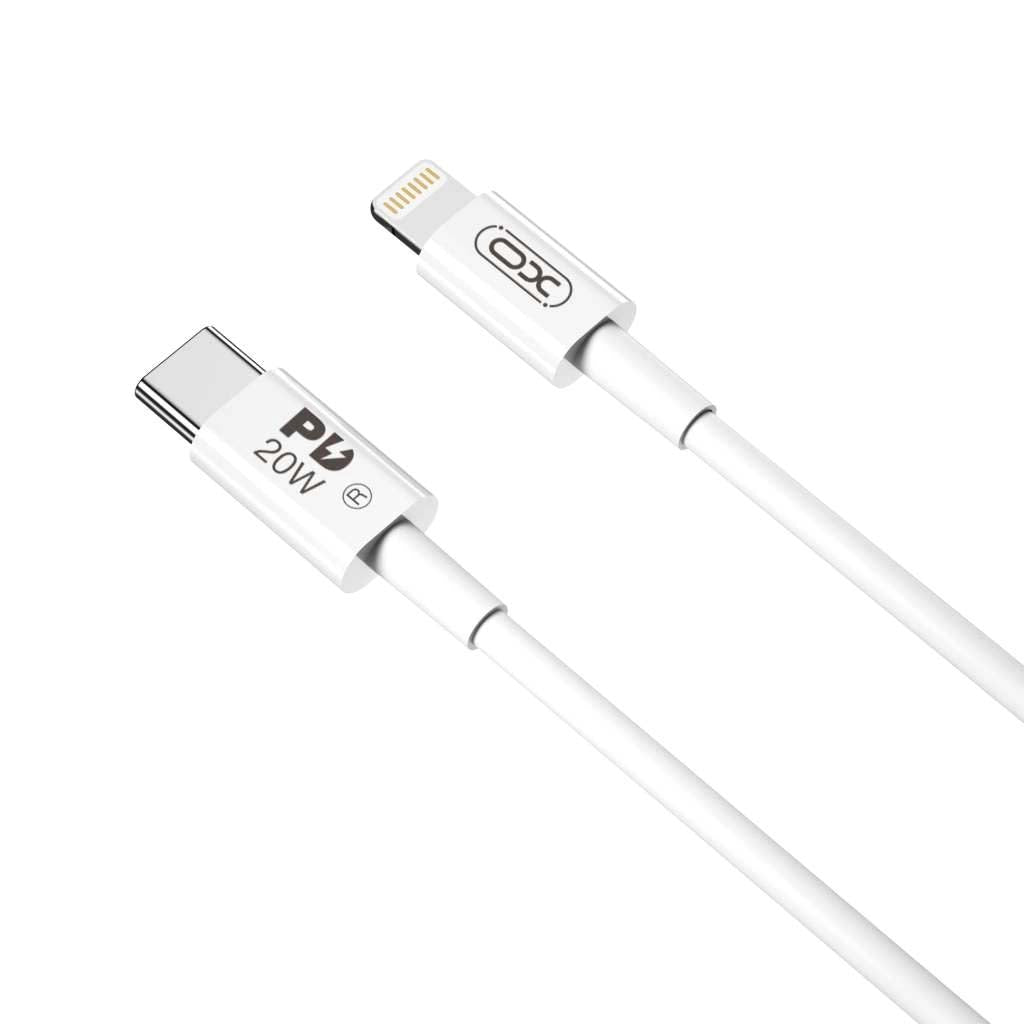 XO NB-Q189B PD 20W Καλώδιο Φόρτισης Type-C σε Lightning 2m