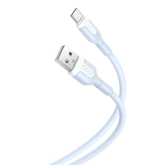XO NB212 2.1A USB Καλώδιο για Type-C Μπλέ