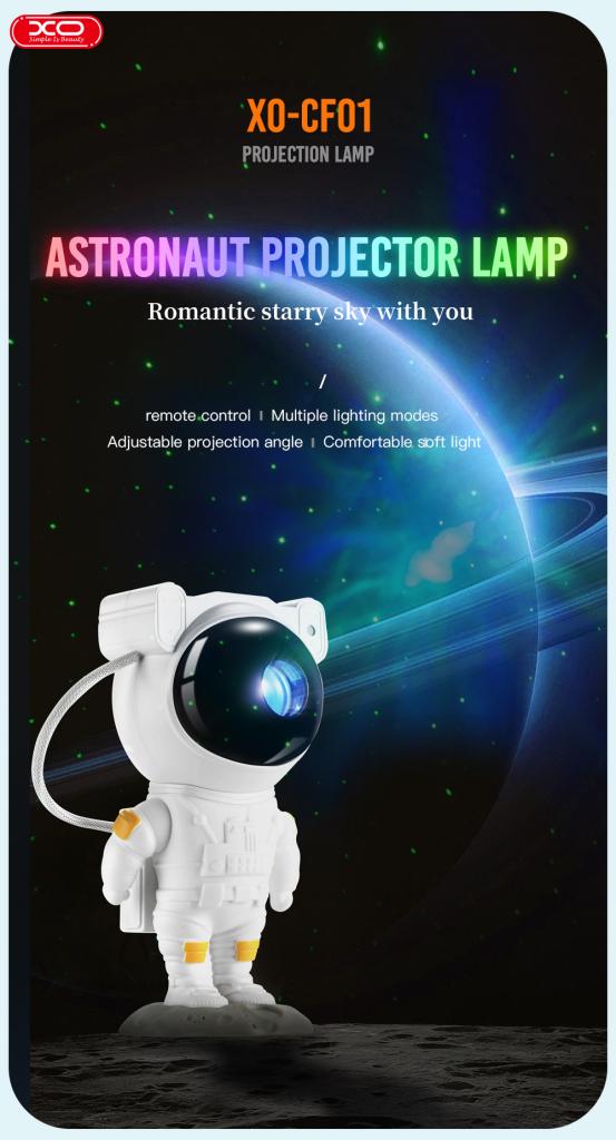 XO CF1 Portable Projector Astronaut Star