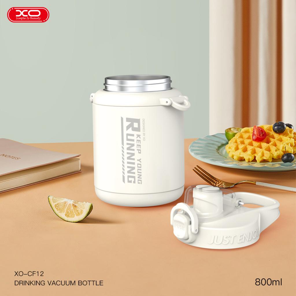 XO CF12 Kate Διπλό Παγούρι Θερμομόνωσης Ποτού 800ml