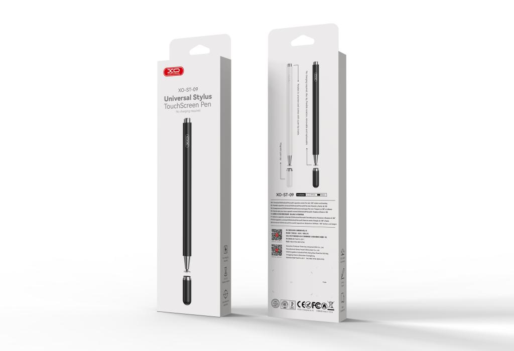 XO ST-09 Καθολική Γραφίδα Αφής για Οθόνες (Stylus) Μαύρη