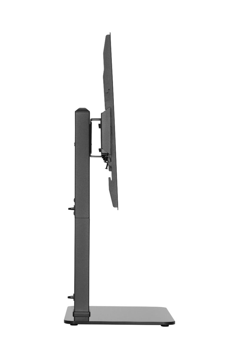ATC-0323L Βάση Τηλεόρασης Επιτραπέζια Universal Περιστρεφόμενη με Γυάλινη Βάση 37" - 70"