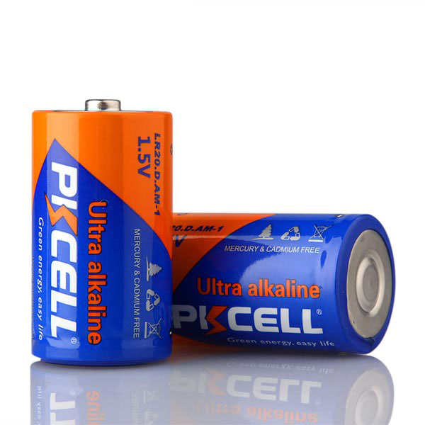 Pkcell Μπαταρίες Ultra Αλκαλικές LR20 D (2τμχ)