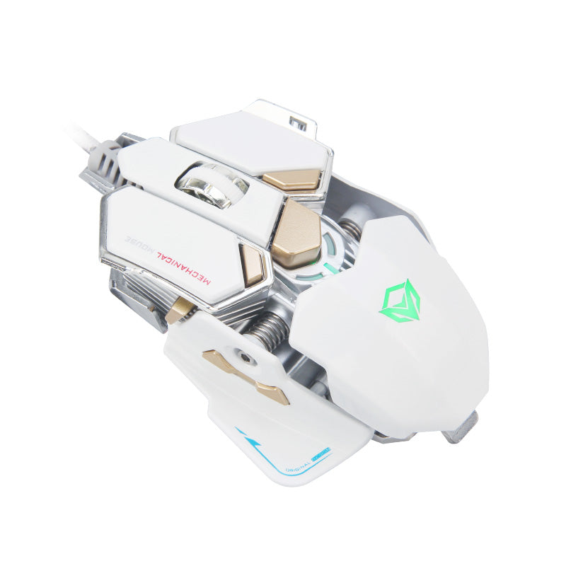 Meetion MT-M990 Μηχανικό Gaming Ποντίκι / Λευκό
