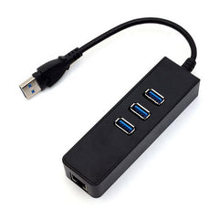 Αντάπτορας USB3.0 σε USB3.0x4 με Gigabit Lan