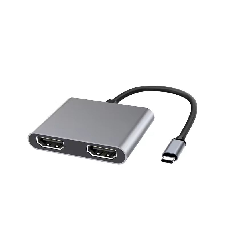 4 in 1 Dual HDMI ports adapter
