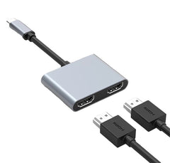 4 in 1 Dual HDMI ports adapter