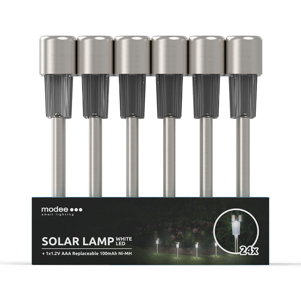 Modee Lighting LED Ηλιακό Φωτιστικό Κήπου GS001 36cm
