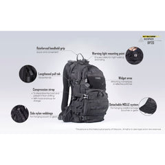 Nitecore Σακίδιο Πλάτης BP20 Μαύρο