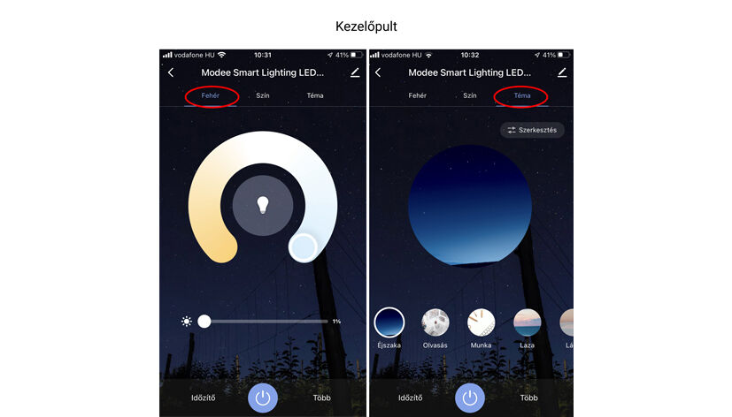 Modee LED Smart Σφαιρική Λάμπα A60 9,4W E27 180° RGB 806lm με Tuya Wi-Fi