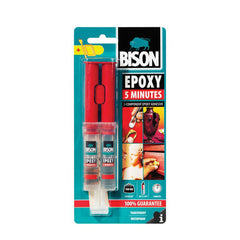 BISON Κόλλες 5 Minutes Two Component Epoxy Adhesive 24ml