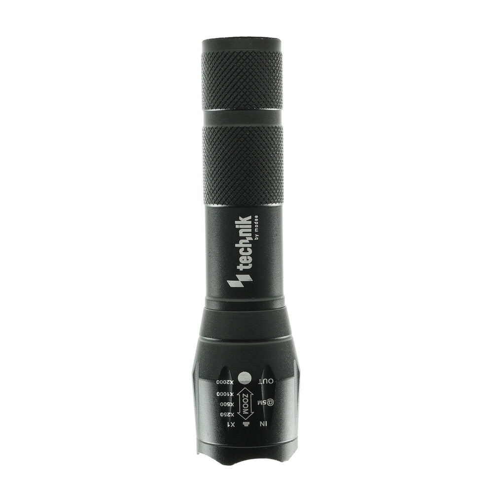 Technik Φακός P5 (+1x14500 800mAh) XPE LED με Καλώδιο Micro USB 150lm