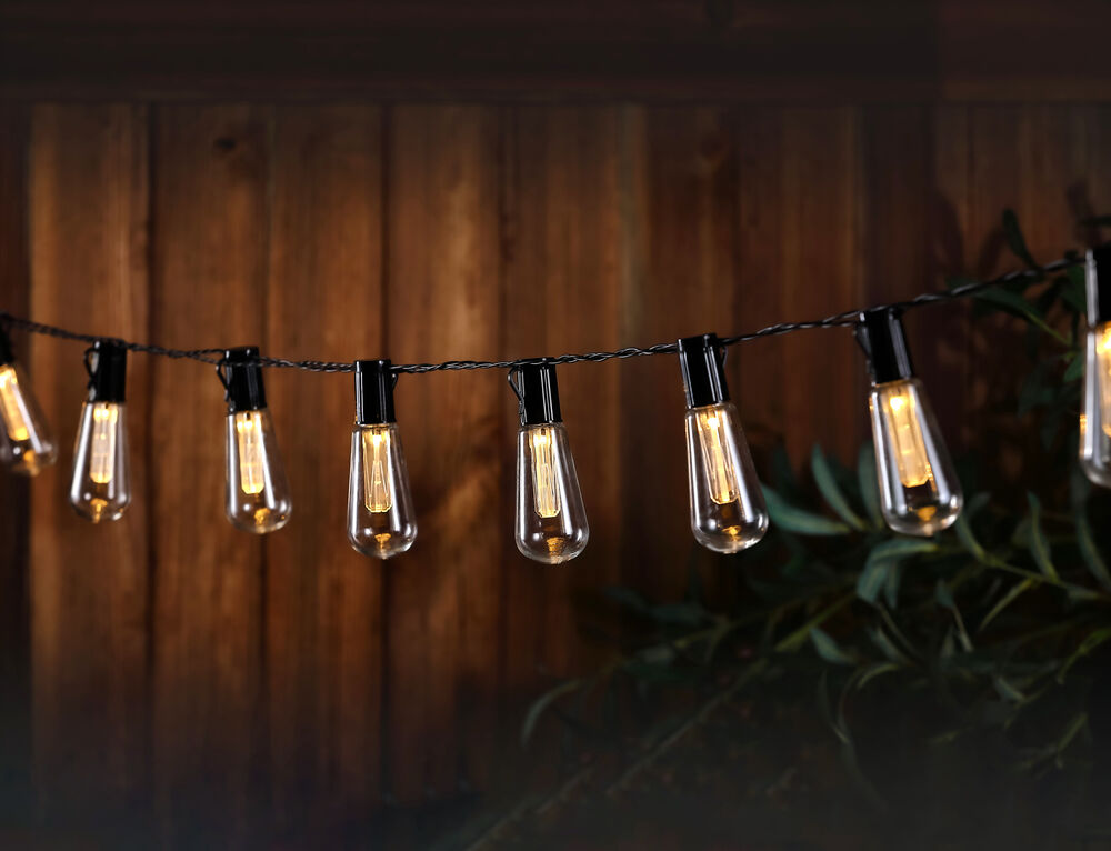 Modee Lighting LED Ηλιακή Γιρλάντα 10db 4,7m