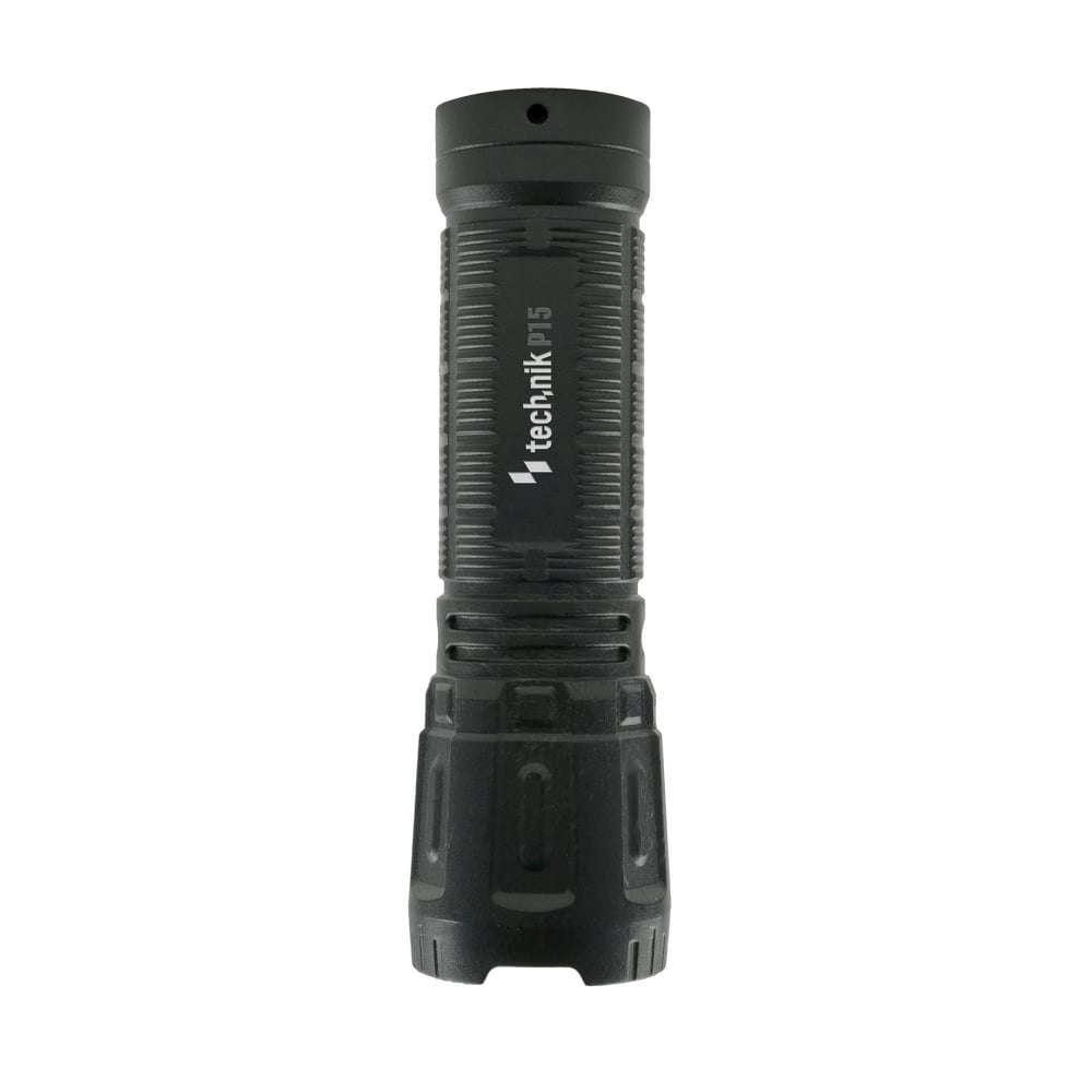 Technik Φακός P15 (+1x18650 800mAh) XPE LED + micro USB (100 lumen)