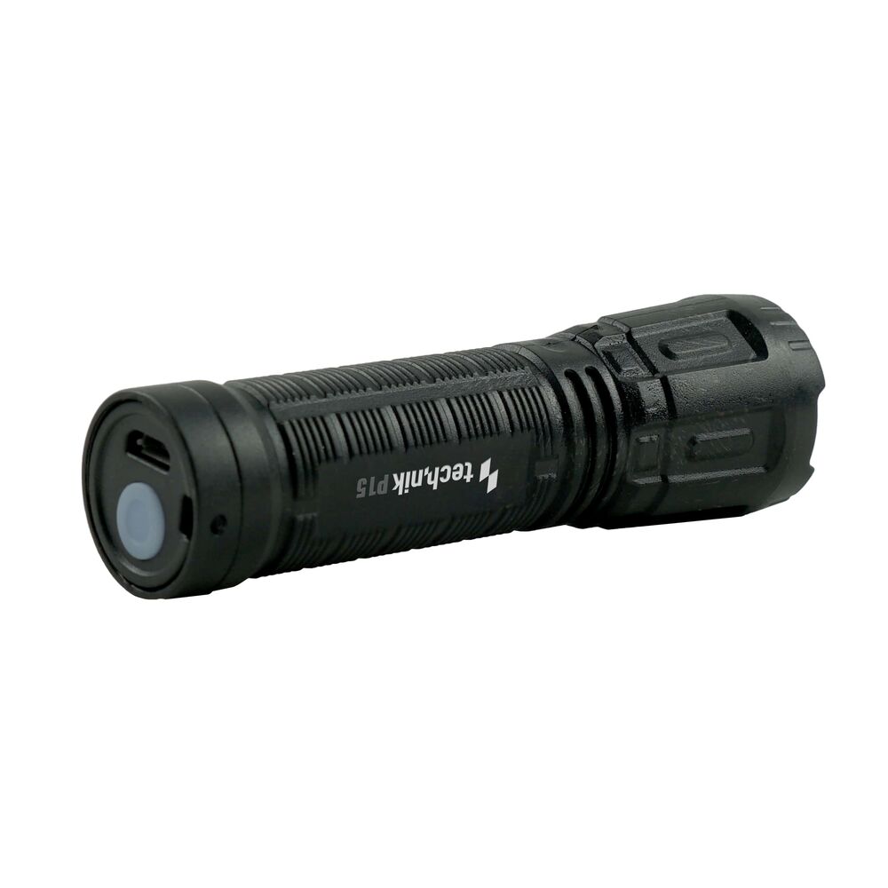 Technik Φακός P15 (+1x18650 800mAh) XPE LED + micro USB (100 lumen)