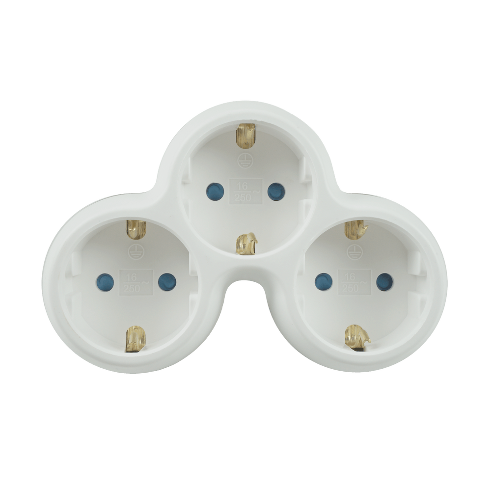 Technik Αντάπτορας Σούκο Πρίζας 3 Θέσεων 16A