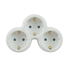 Technik Αντάπτορας Σούκο Πρίζας 3 Θέσεων 16A