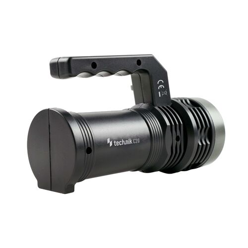 Technik Φακός Χειρός C20 XPE LED με Micro USB & Μπαταρία 1x18650 800mAh 300lm