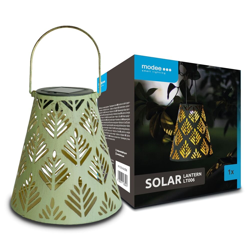 Modee Lighting LED Ηλιακό Φωτιστικό Κήπου LT006 16,5x16cm