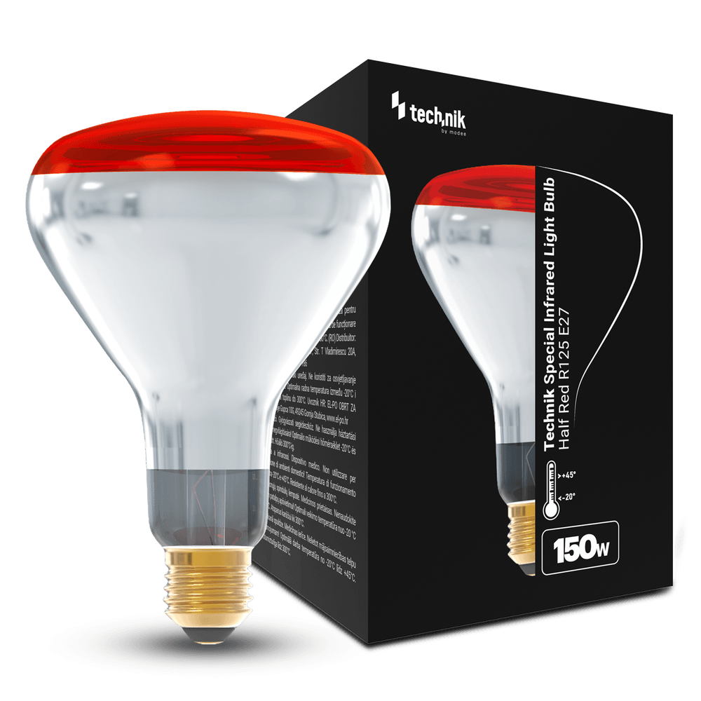 Technik Ειδικός Λαμπτήρας Υπερύθρων Κόκκινος R125 150W E27