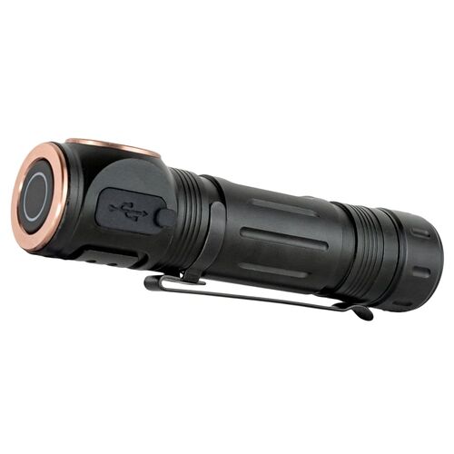 Technik Φακός L10 με Μπαταρία 1x18650 2200mAh Osram P9 & Καλώδιο USB-C 1000lm