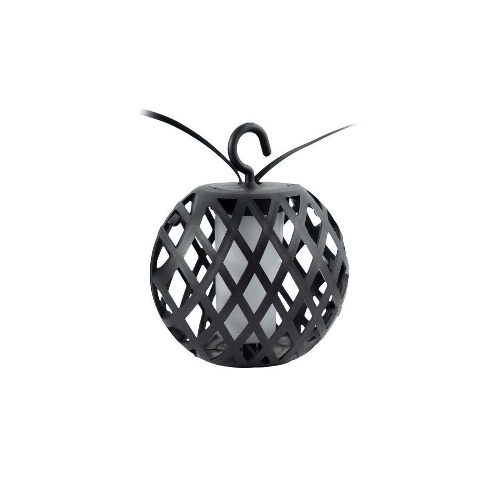 Modee Lighting LED Ηλιακή Γιρλάντα με Εφέ Φλόγας