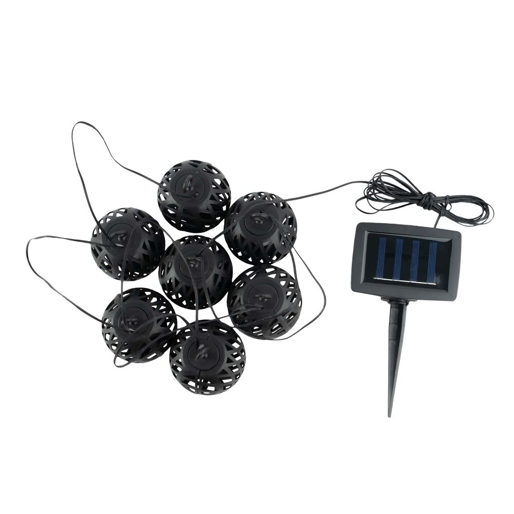 Modee Lighting LED Ηλιακή Γιρλάντα με Εφέ Φλόγας