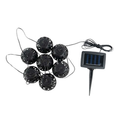 Modee Lighting LED Ηλιακή Γιρλάντα με Εφέ Φλόγας