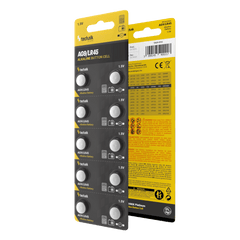 Technik Αλκαλικές Μπαταρίες Κουμπί Platinum AG9 / LR45 / 194 / 394 1.5V B10
