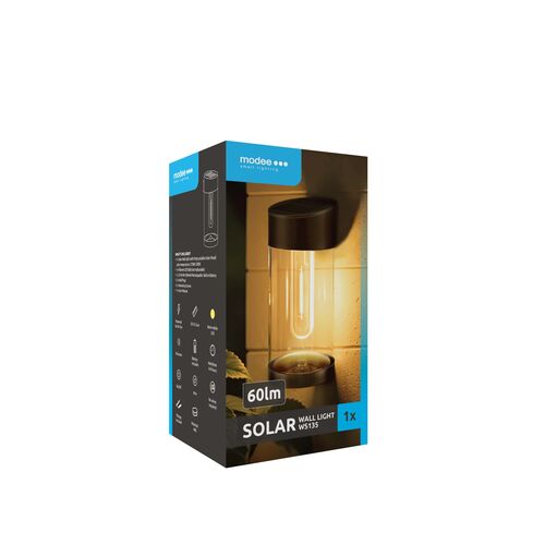 Modee LED Ηλιακό Φωτιστικό Τοίχου WS135 60lm