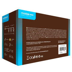 Modee Χριστουγεννιάτικα Διακοσμητικά Φωτάκια LED (10LED/120cm/10cm) Θερμό Λευκό
