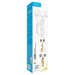 Modee LED Προβολέας με Stand Floodlight with Stand 2x50W 120° 4000K ERP 10.000 Lumens