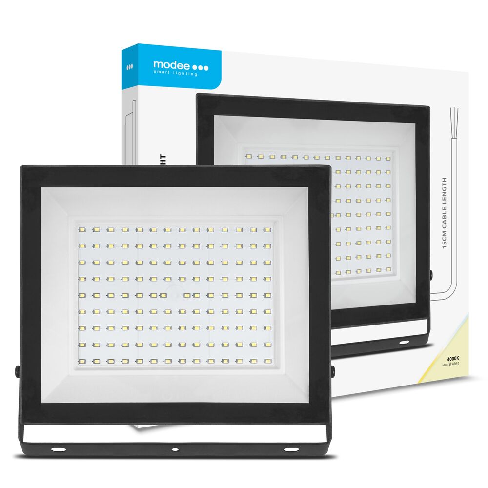 Modee Lighting Προβολέας LED E-series Slim 100W 120° 4000K 8.000lm ERP