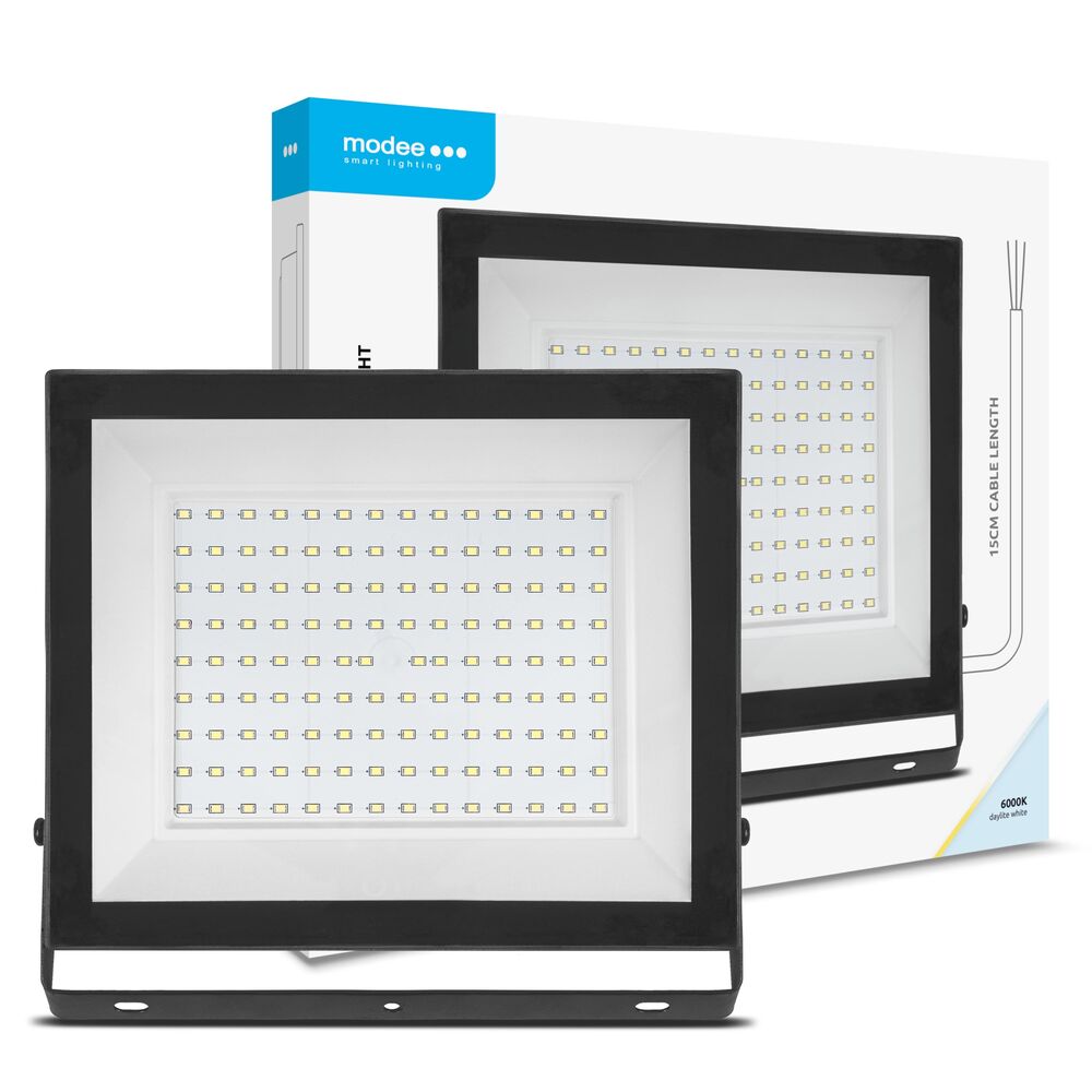 Modee Lighting Προβολέας LED E-series Slim 100W 120° 6000K 8000lm ERP