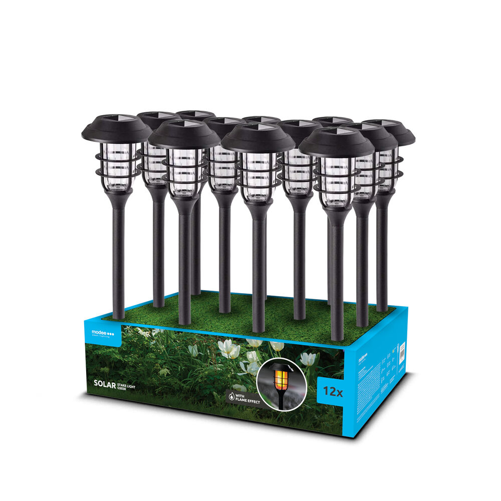 Modee Lighting LED Ηλιακό Φωτιστικό Κήπου GS038 43cm