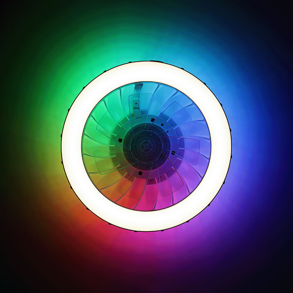 Modee Ανεμιστήρας Οροφής LED 30W RGB 3CCT με Τηλεχειριστήριο