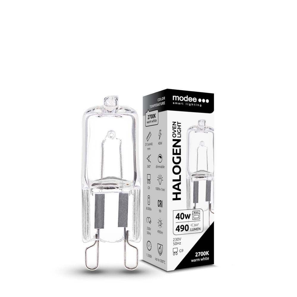 Modee Smart Lighting ECO Λάμπα Αλογόνου Φούρνου G9 40W