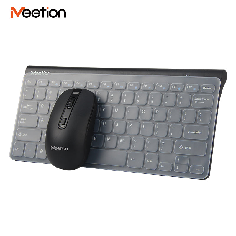 Meetion Σετ Γραφείου MT-Mini4000 Ασύρματο / Μαύρο
